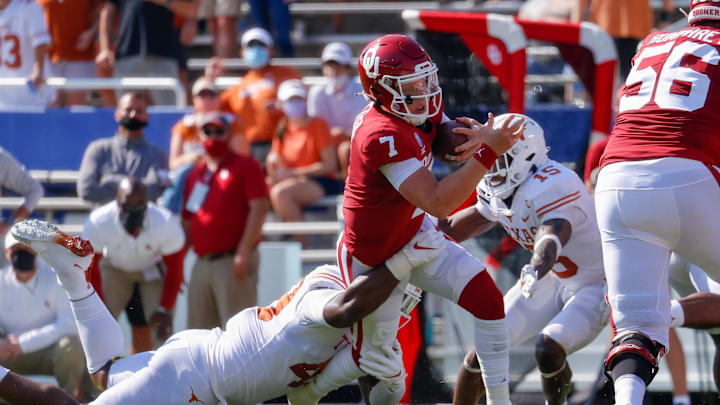 Spencer Rattler will face Texas on Saturday.